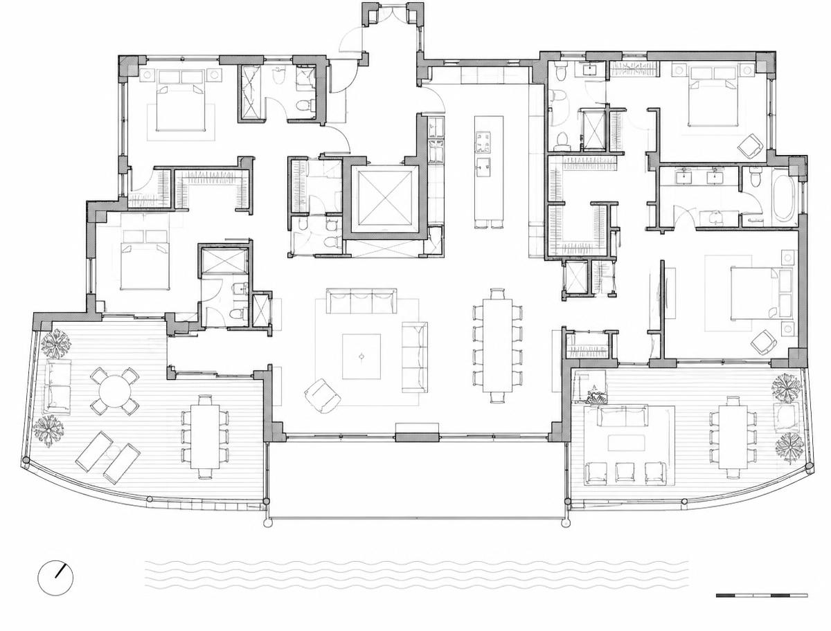 Floor plan — AI-generated concept rendering