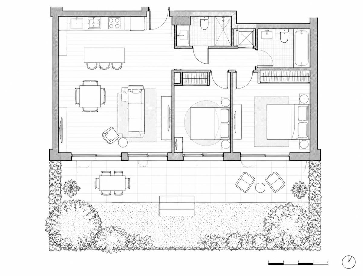 Floor plan — AI-generated concept rendering